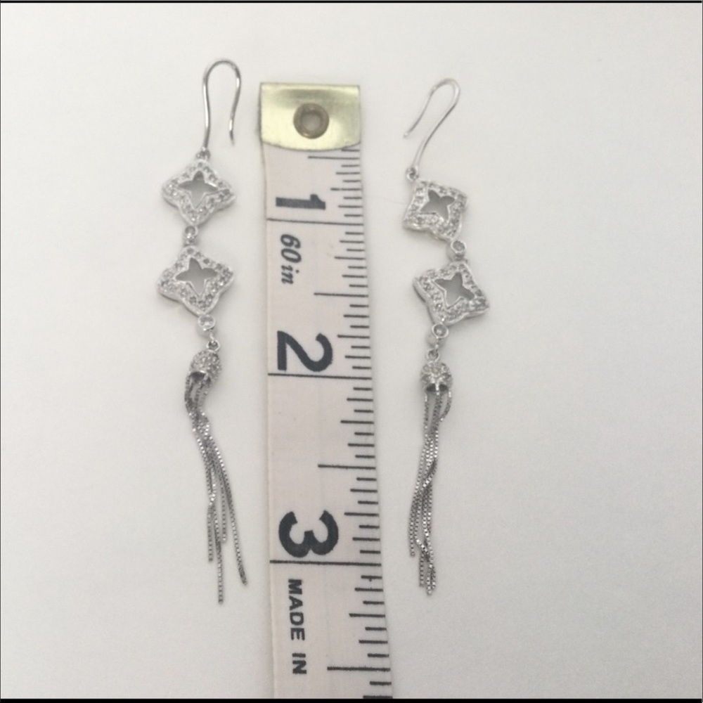 10k w/Tassel Earrings - Picture 4 of 5